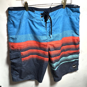 O'NEILL Men's Size 36 Multi Colored Board Shorts Swim Trunks