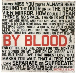 Schaufeln & Seil, von Blood; 10-Track PR-ADV CD - Bild 1 von 2