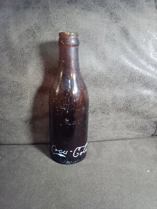 Antique Amber Coca-Cola Bottle Nashville TN TENN TENNESSEE - Picture 1 of 8