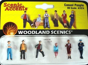 WOODLAND SCENICS GENTE CASUAL REF A1874 - Imagen 1 de 1