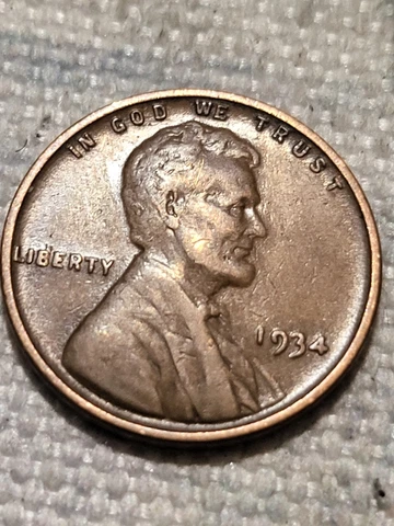 1934 wheat penny Cover