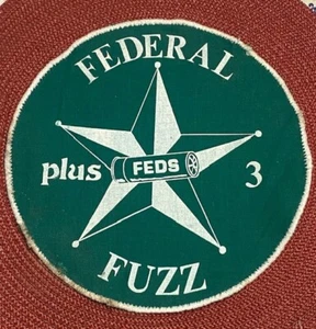 RARE Vintage LARGE Federal Fuzz Shotgun Shells Gun Club Patch Skeet Trap Hunting - Picture 1 of 1