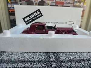 A Danbury mint 1938 Rolls Royce phantom 3, boxed - Picture 1 of 24