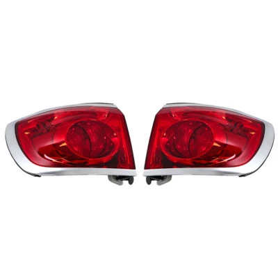 Silscvtt Left+Right Side Tail Brake Lights For 2008-2012 Buick Enclave Halogen - Image 1 of 4