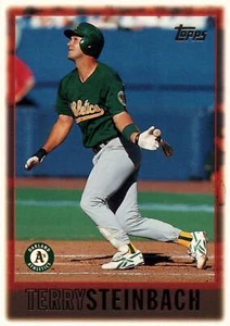 1997 Topps # 111 Terry Steinbach Oakland Athletics - Picture 1 of 2