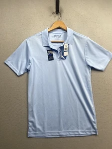 NWT Nautica School Uniform Boys Light Blue Size XL Moisture Wicking Anti-Pill - Picture 1 of 7