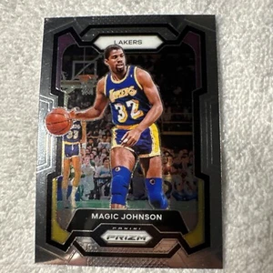 MAGIC JOHNSON 2023-24 Panini PRIZM Basketball #185 Los Angeles Lakers HOF - Foto 1 di 2