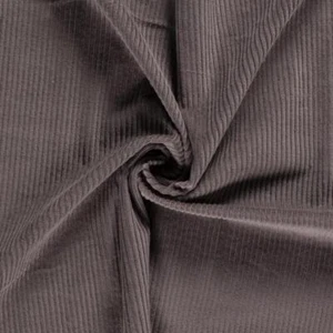 Luxus Jumbo Kord Samt Stoff - Taupe - Bild 1 von 3