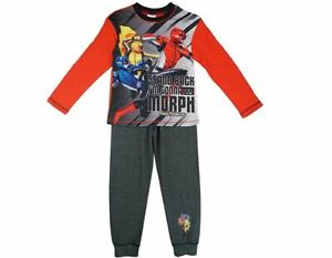 Boys Official Power Rangers Stand Back I'm Gonna Morph Pyjamas Sizes from 4-10 Y