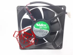 Nidec TA450DC B34978-55 12038 DC24V 0.41A 12CM 2-Pin Inverter Cooling Fan - Picture 1 of 2