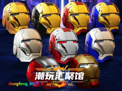 Casco de control por voz AutoKing 1:1 Iron Man MK5 portátil eléctrico varios colores Foto 1 de 4