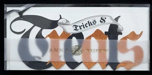 NEW Box of 10 Cards: Anna Griffin Glitter Tricks & Treat Cards – 3 Boxes Avail - Picture 1 of 3