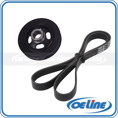 Cinturón Serpentine Equilibrador Armónico para 07-11 Dodge Caliber 07-17 Compass Patriot Foto 1 de 4