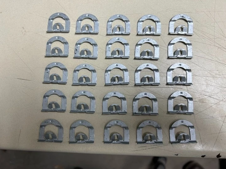 1966 1967 Chevrolet Chevelle Backglass Molding Clips 66 67 Chevelle Chevy - Image 1 of 3