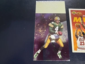 Brett Favre Packers 1997 Collector's Edge 22K Knights Silver Extended Border - Picture 1 of 2