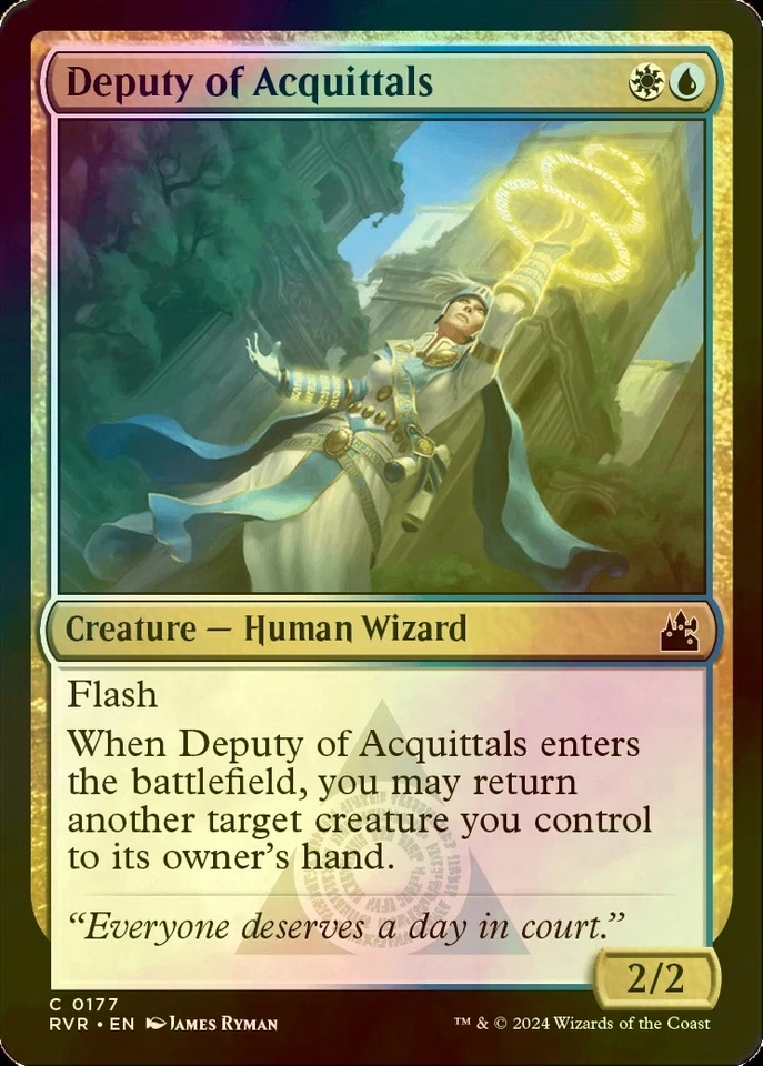 MTG FOIL Deputy of Acquittals RVR - Image 1 of 1