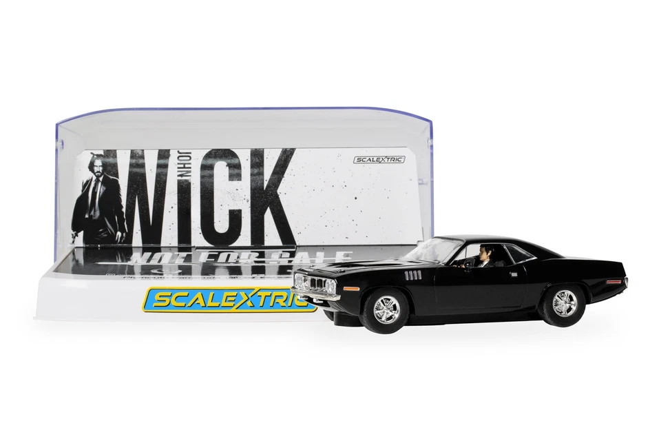 Scalextric C4595 John Wick Plymouth Barracuda - John Wick Chapter 4 - Image 1 of 4