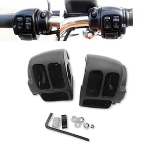 Black Hand Control Switch Housing Cover Fits For Harley Sportster 1200 883 96-13 - Picture 1 of 11