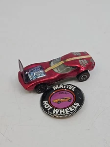 Hot Wheels Redline 1968 TORERO USA Rose With Badge - Picture 1 of 8