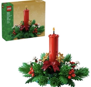 LEGO Christmas Table Decoration 433 Piece Set Holiday Centerpiece Building Kit - Picture 1 of 5