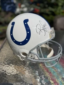 Reggie Wayne #87 Autographed Indianapolis Colts Full Size Helmet PSA DNA NFL - Picture 1 of 9