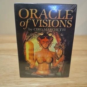 Neues Orakel der Visionen 52 Mini Tarot Karten Deck + Digital Guidebook Ciro Marchetti - Bild 1 von 5
