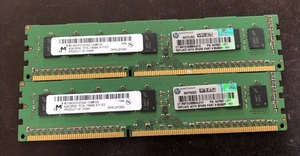 MICRON 8GB (2x4GB) 2Rx8 PC3L-10600E DDR3L SERVER Memory RAM - Picture 1 of 2