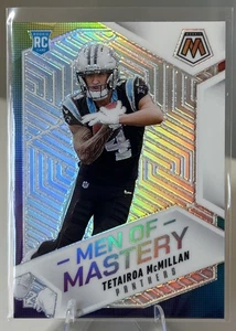 2025 Panini Mosaic Tetairoa McMillan Men Of Mastery Silver Prizm (RC) - Picture 1 of 2