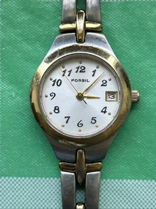 Fossil Two Tone Women’s Quartz Watch - Picture 1 of 9
