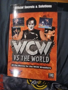 WCW vs the World Playstation 1 PS1 Official Secrets & Solutions Strategy Guide - Picture 1 of 2