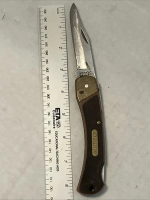 SCHRADE+ OLD TIMER 6OT LOCKBACK POCKET KNIFE FOLDING  USA VINTAGE - Image 1 of 4