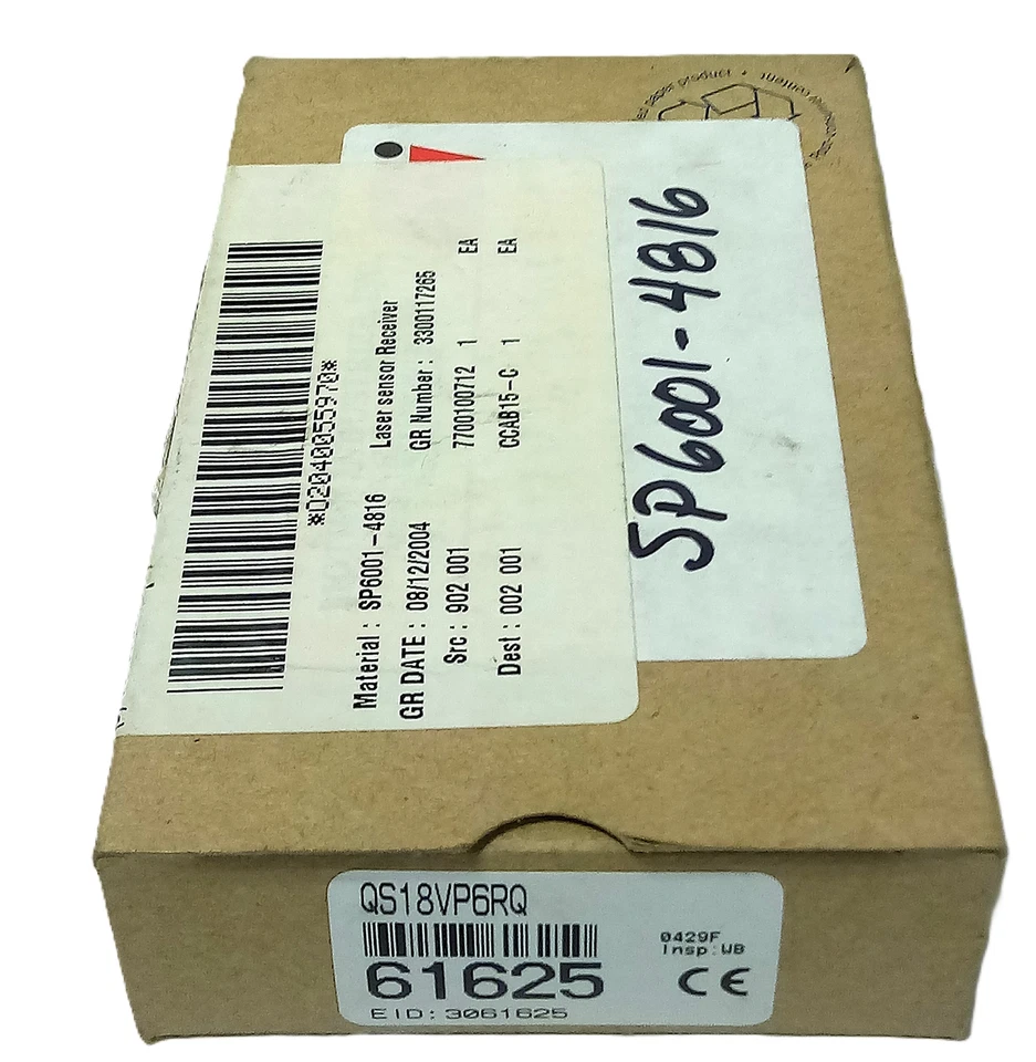 Banner Engineering QS18VP6RQ 10-30 V DC Photoelectric Proximity Sensor - Image 1 of 4