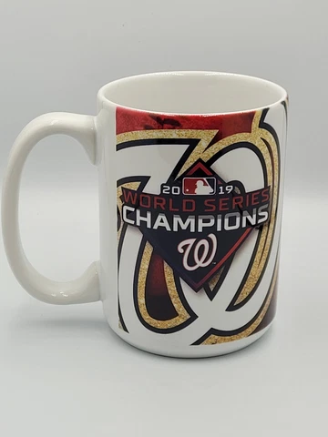 2019 World Series Champions Washington Nationals graphic coffee mug 14 Oz lineup Cover