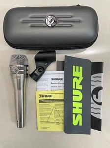 -Micrófono vocal profesional dinámico cardioide Shure KSM8/N DualDyne.- - Imagen 1 de 6