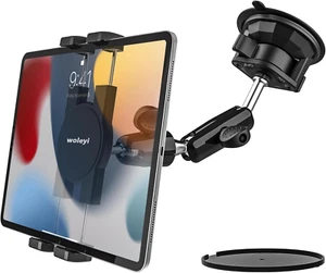 Starker Saugnapf Tablet Halterung Auto Vorne, LKW/KFZ Armaturenbrett Windschutzs - Afbeelding 1 van 7