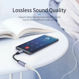 USB Type C to 3.5mm Headphone Audio Aux Stereo Cable Adapter For Phone AU - Picture 1 of 6