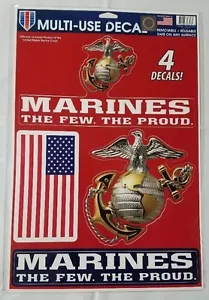 Marines Multi Verwendung Aufkleber Sticker US Vereinigte Staaten Militär - Picture 1 of 1