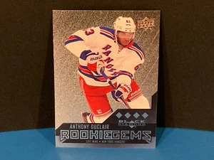 2014-15 Black Diamond Rookie Gems Anthony Duclair 232 New York Rangers - Imagen 1 de 2