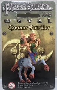 ⭕️ Mage Knight Metal - Centaur Outrider - WZK 570 Limited Edition 2001 NIP - Picture 1 of 5
