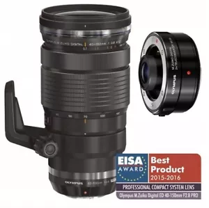 Olympus M.Zuiko Digital ED 40-150mm f/2.8 PRO Lens inc MC20 Teleconverter - Picture 1 of 17
