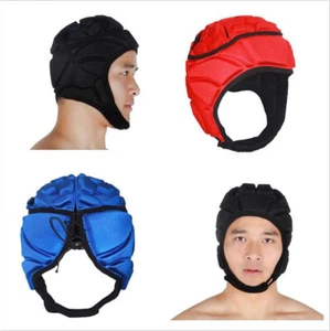 Casco portiere sportivo bambini supporto protezione testa portiere calcio regolabile - Foto 1 di 15