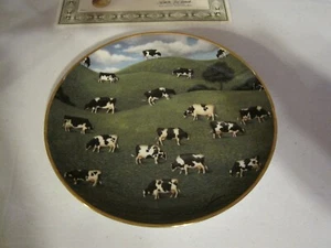 FRANKLIN MINT HILLSIDE HERD BY LOWELL HERRERO HEIRLOOM COLLECTOR PLATE - Picture 1 of 11