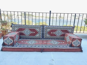 Arabic Sofa Floor Seating Set, Bench Cushions, Sofa Bed, Modular Sofa - Picture 1 of 8