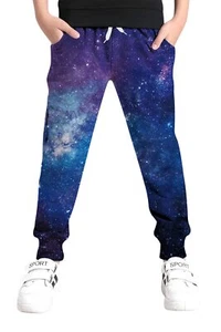 UNICOMIDEA 6-16T Boys Pants Girls Funny Joggers Sports Sweatpants 10-12YEARS - Picture 1 of 4