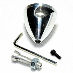 2 slot Aluminum Spinner 44mm 1.75in for 4mm shaft motor propeller RC model plane - Picture 1 of 12