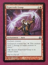 Magic The Gathering GUILDPACT HYPERVOLT GRASP single red card MTG