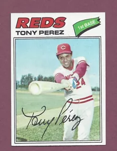 SHARP PACK FRESH 1977 TOPPS BASEBALL #655 TONY PEREZ HOF .99 SHIP X020 - Picture 1 of 2