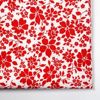 Moda Merry Little Christmas Bonnie & Camille Quilting Fabric Red Floral BTHY - Image 1 of 3