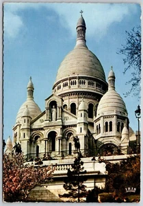 Paris La Basilique Du Sacre-Coeur De Montmartre Postcard - Picture 1 of 2