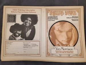 Rolling Stone Magazine June 1972 Van Morrison Grateful Dead Jackson Browne FLAT - Picture 1 of 16